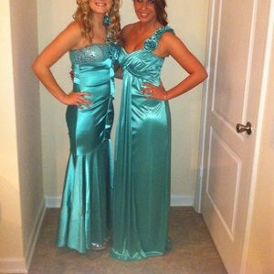Turquoise Mermaid Gown!
